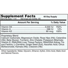 Load image into Gallery viewer, Systemic Formulas: #199 - VITD3 LQ - VITAMINS D3 + K2 LIQUID COMPLEX