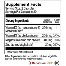 Load image into Gallery viewer, MicroBiome Labs - MegaQuinone K2-7 - 60 capsules