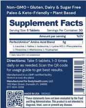 Load image into Gallery viewer, BodyHealth - PerfectAmino® - Capsules/Tablets (3 different size options)
