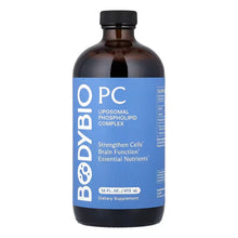 Load image into Gallery viewer, BodyBio PC (Phosphatidylcholine) - Liquid (16oz.)