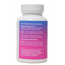 Load image into Gallery viewer, MicroBiome Labs - HU58 - High Potency Bacillus Subtilis - 60 capsules