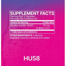 Load image into Gallery viewer, MicroBiome Labs - HU58 - High Potency Bacillus Subtilis - 60 capsules