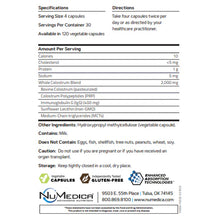 Load image into Gallery viewer, NuMedica - ImmunoG PRP Colostrum - 120 Capsules