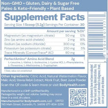 Load image into Gallery viewer, PerfectAmino® Electrolytes - 30 Servings
