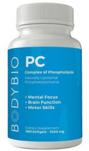 Load image into Gallery viewer, BodyBio PC (Phosphatidylcholine) - 100 SoftGels (1300mg)