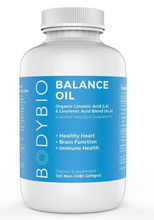 Load image into Gallery viewer, BodyBio Balance Oil Capsules - 180 softgels (1300mg)