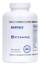 Load image into Gallery viewer, BodyBio - Vitamin B+ - Hi Potency - 240 capsules