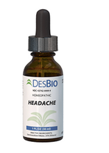 Load image into Gallery viewer, DesBio - Headache 1 fl oz tincture