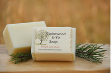 Load image into Gallery viewer, Simple Life Mom - Cedarwood and Fir Soap 4oz.