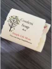 Load image into Gallery viewer, Simple Life Mom - Confetti Soap 4oz.
