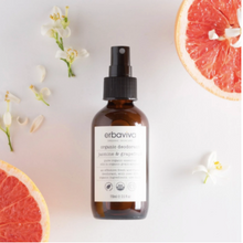 Load image into Gallery viewer, Erbaviva Jasmine Grapefruit Organic Deodorant 3.5oz