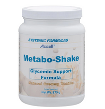 Load image into Gallery viewer, Systemic Formulas: #630 - ACCELL METABO-SHAKE (Vanilla or Chocolate)
