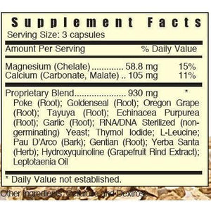 Systemic Formulas: CX3 - BACTREX