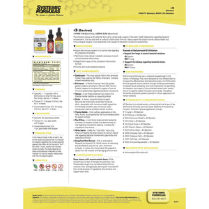 Systemic Formulas: CX3 - BACTREX