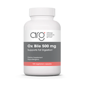 Allergy Research Group -Ox Bile - 100 capsules (500 mg.)