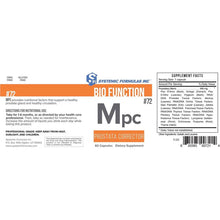 Load image into Gallery viewer, Systemic Formulas: #72 - Mpc - PROSTATA CORRECTOR

