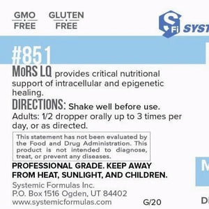 Systemic Formulas: #851 - MORS lq - METHYLATION DONOR