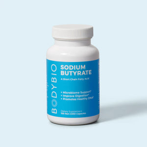 BodyBio - Sodium Butyrate - 100 capsules (500mg)