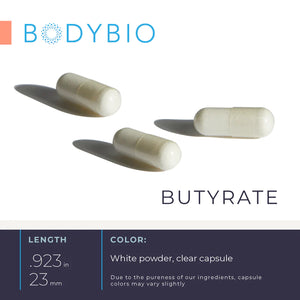 BodyBio - Butyrate (Calcium/Magnesium) - 100 capsules (600mg)