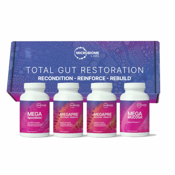 MicroBiome Labs - Total Gut Restoration Kit