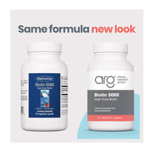 Load image into Gallery viewer, Allergy Research Group - Biotin 5000 mcg 60 veg capsules
