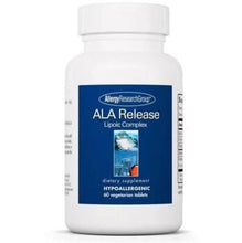 Load image into Gallery viewer, Allergy Research Group - ALA Release 60 Vegetarian Tablets
