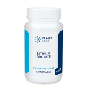 Klaire Labs - Lithium Orotate - 120 capsules