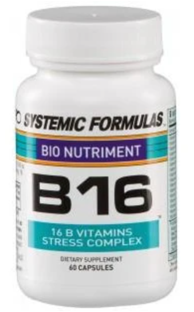 Systemic Formulas: #115 - B16 - BSV - VITAMIN B STRESS COMPLEX