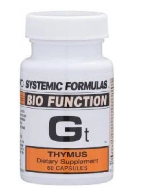 Systemic Formulas: #41 - Gt - THYMUS