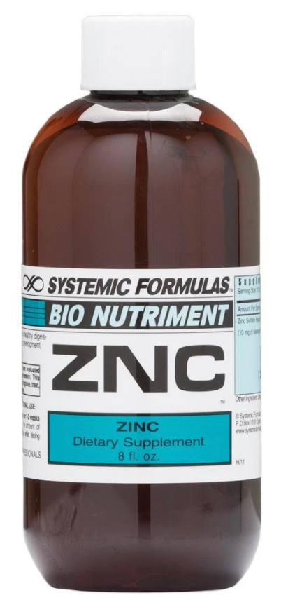 Systemic Formulas: #195 - ZNC - ZINC CHELATE