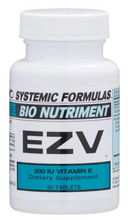 Load image into Gallery viewer, Systemic Formulas: #130 - EZV - 200 IU VITAMIN E
