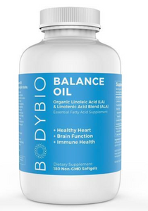 BodyBio Balance Oil Capsules - 180 softgels (1300mg)