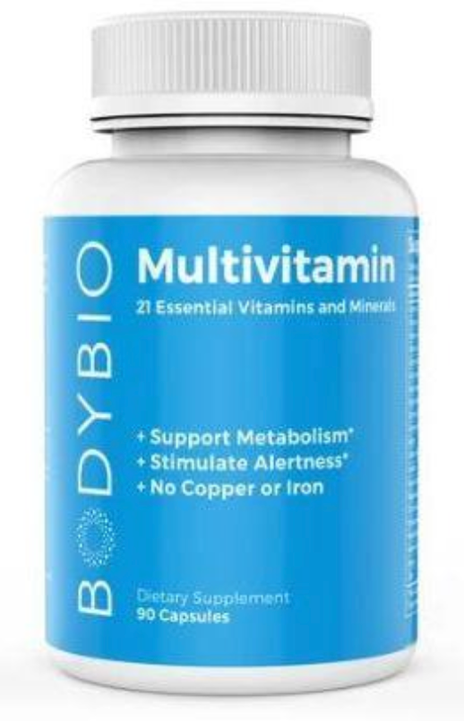 Multivitamin without copper or iron - 90 capsules
