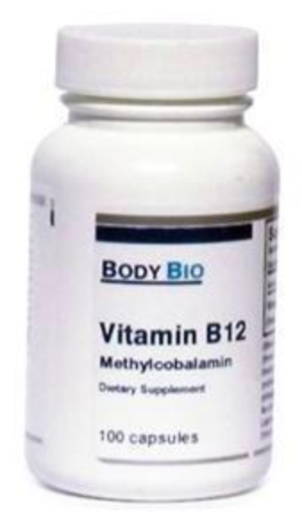 Vitamin B12 Methylcobalamin - 100 capsules (1000mcg)