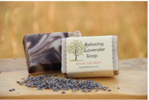 Simple Life Mom - Relaxing Lavender Soap 4 oz.