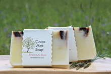 Load image into Gallery viewer, Simple Life Mom - Cocoa Mint Soap 4 oz.
