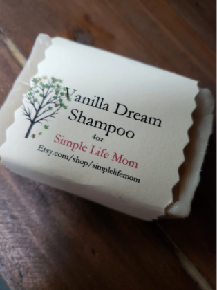 Simple Life Mom - Vanilla Dream Shampoo Bar 4 oz.