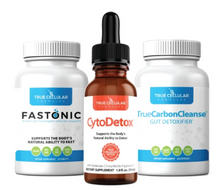 Load image into Gallery viewer, Fasting Trio - CytoDetox, Fastonic, TrueCarbonCleanseâ„¢
