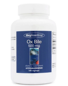 Allergy Research Group -Ox Bile - 100 capsules (500 mg.)