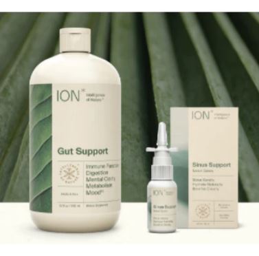 ION For Gut Health - 32oz Bottle & Nasal Spray Bundle