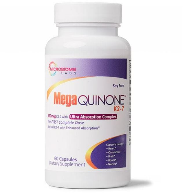 MicroBiome Labs - MegaQuinone K2-7 - 60 capsules